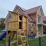 度假居 An Der Nordsee Mit Garten Und Sauna! 布特亚丁根